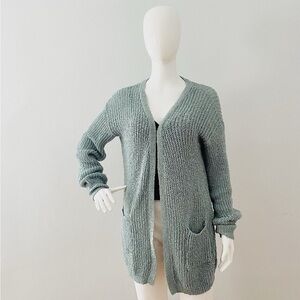 Warm & Cozy Lifestyle Open Front Knit Cardigan – Size Large